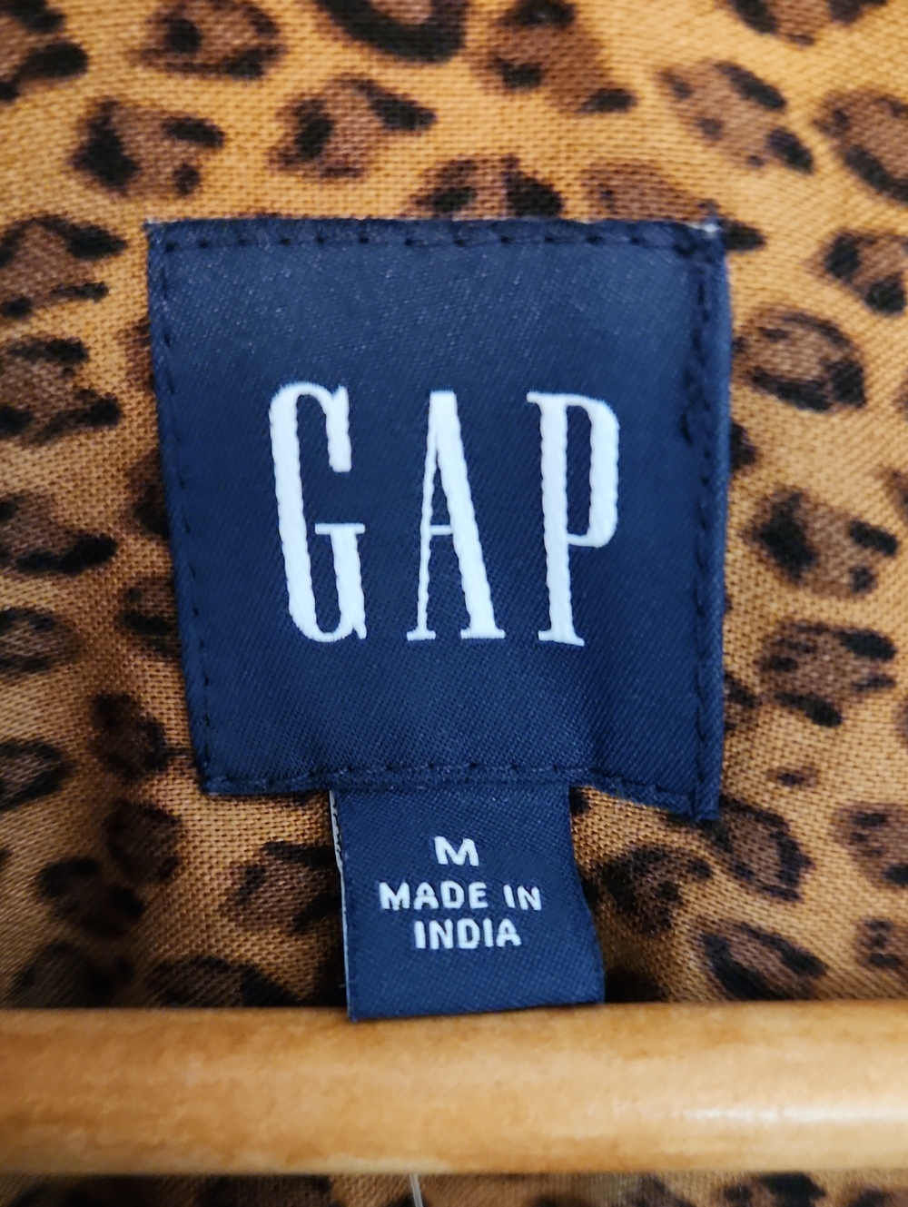 GAP Cheetah Print Tunic Dress (M) - Picture 3 of 12